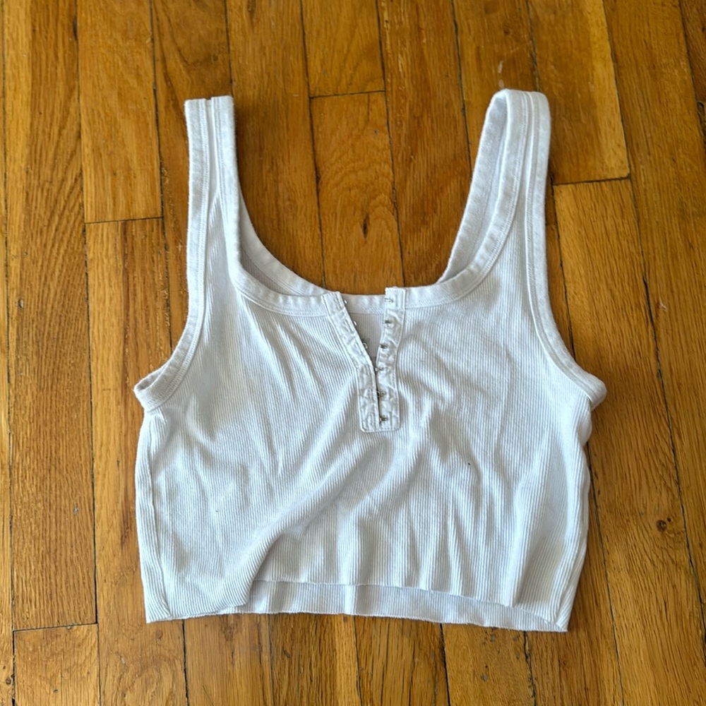 Aerie- White Tank Top
